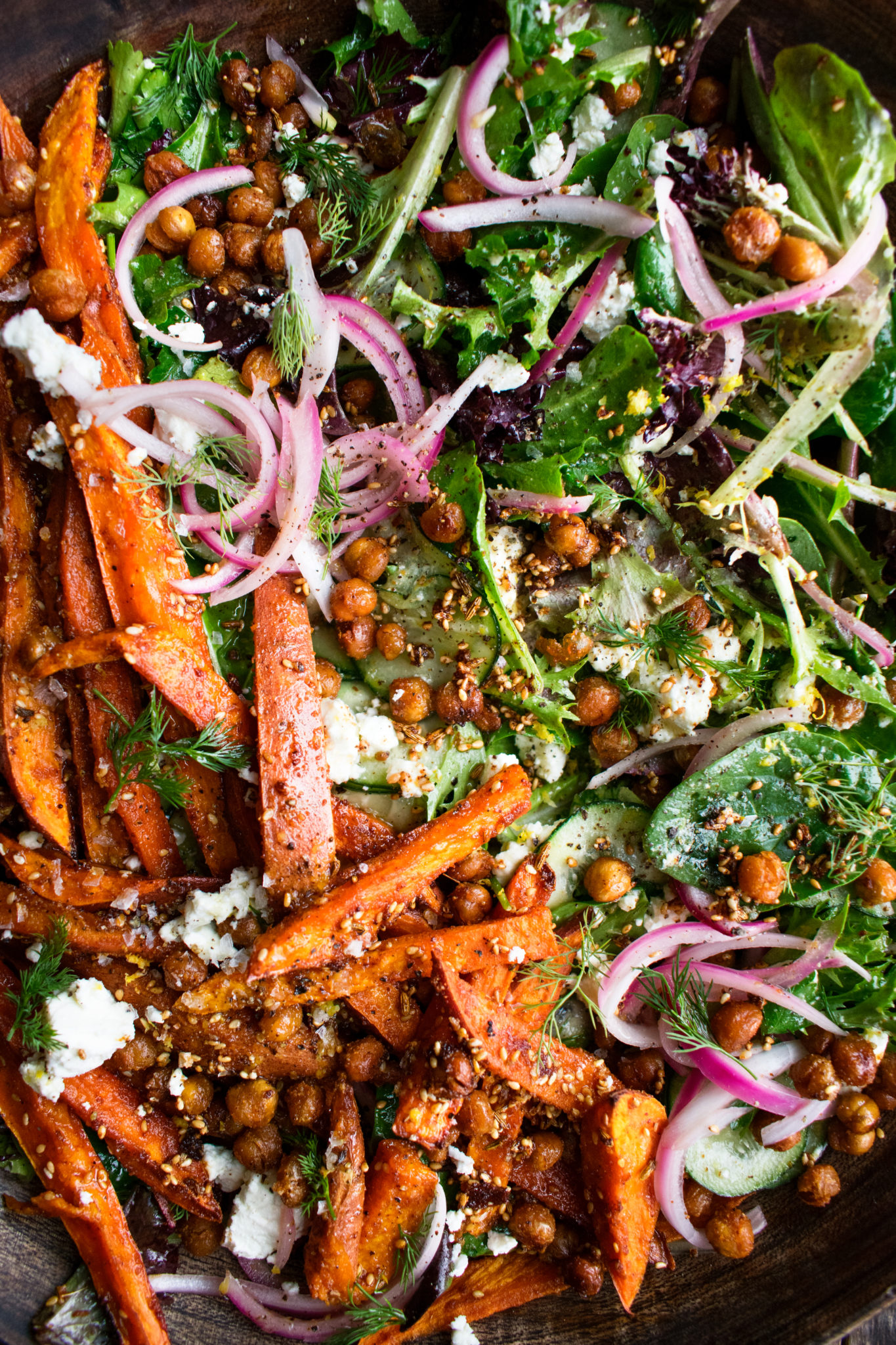 Spiced Sweet Potato Salad With Lemon Vinaigrette The Original Dish