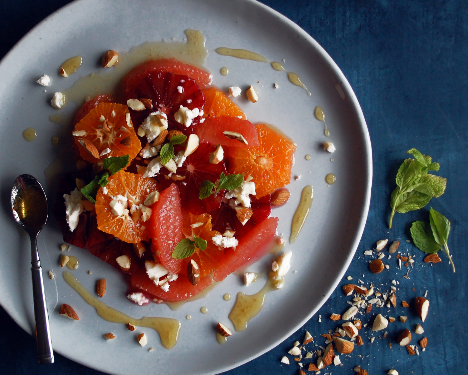 Citrus Salad with Mint Honey - The Original Dish