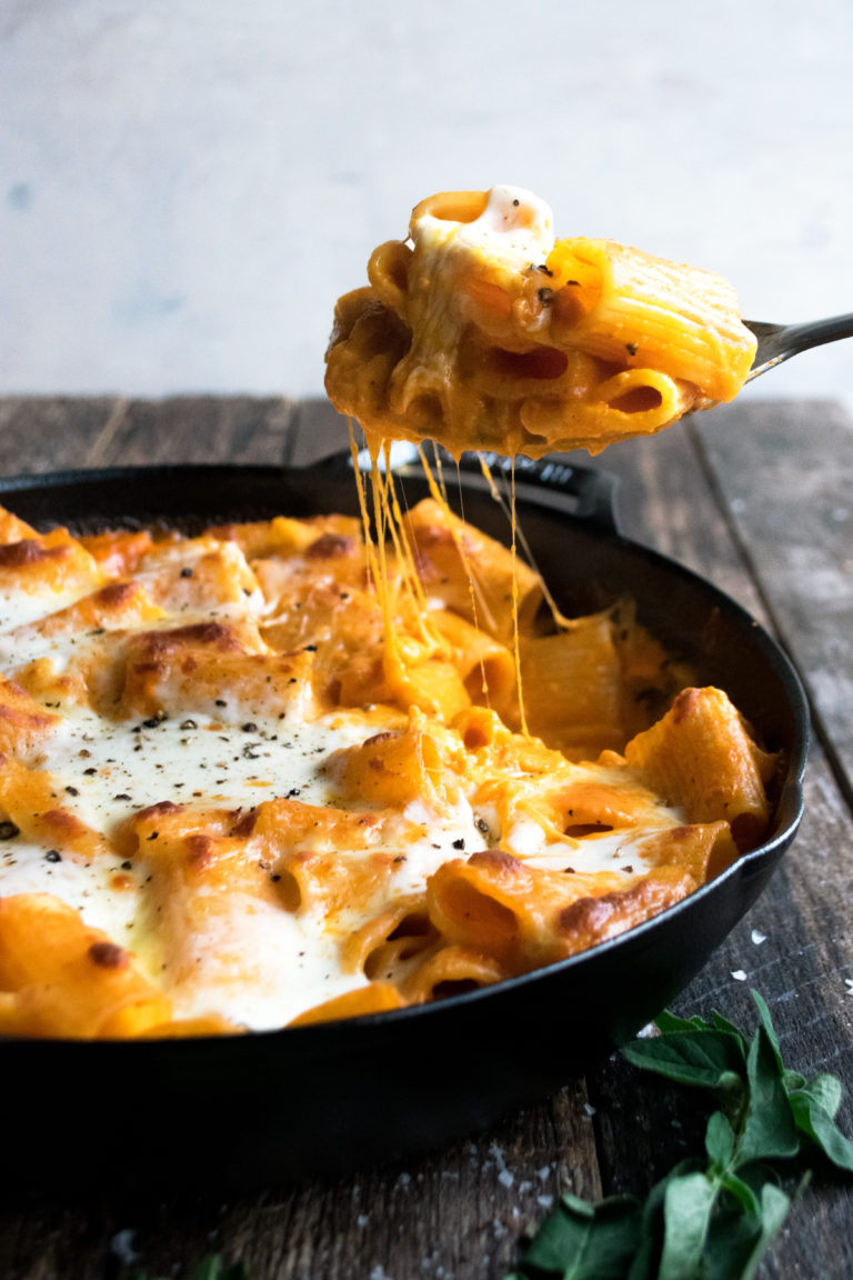 Baked Rigatoni with Butter Roasted Tomato Sauce - The Original Dish