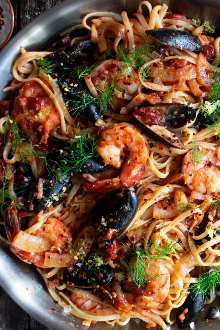 spicy-tomato-seafood-pasta-the-original-dish