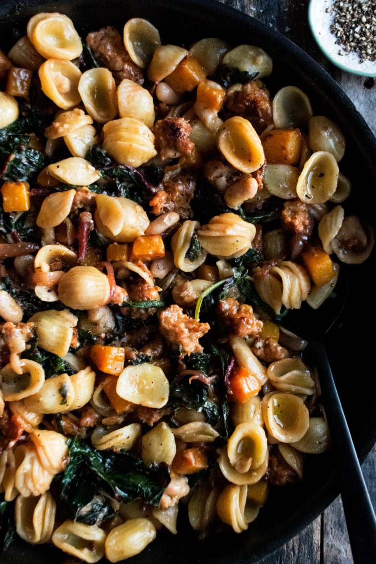 Orecchiette With Sausage And Butternut Squash The Original Dish 7921