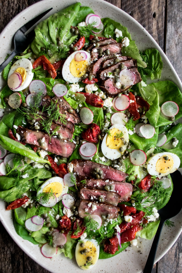 Steak & Egg Salad with Caper Vinaigrette - The Original Dish