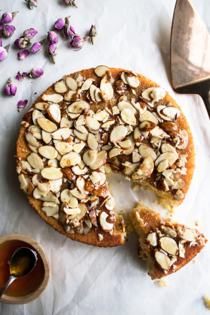 Almond Honeycomb Cake Recipe | Food Network Kitchen | Food Network