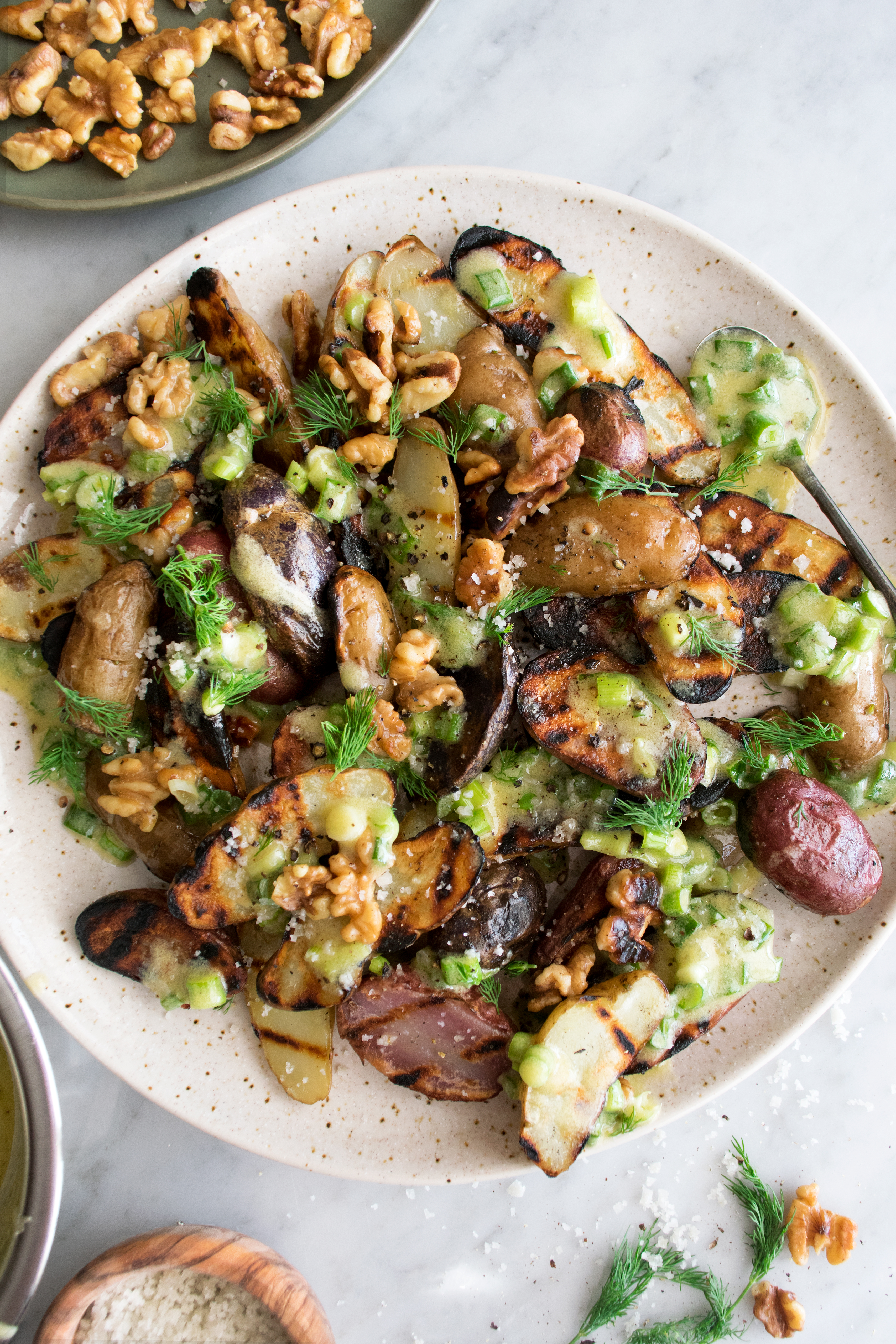 New Potatoes with Scallions — More Than Gourmet
