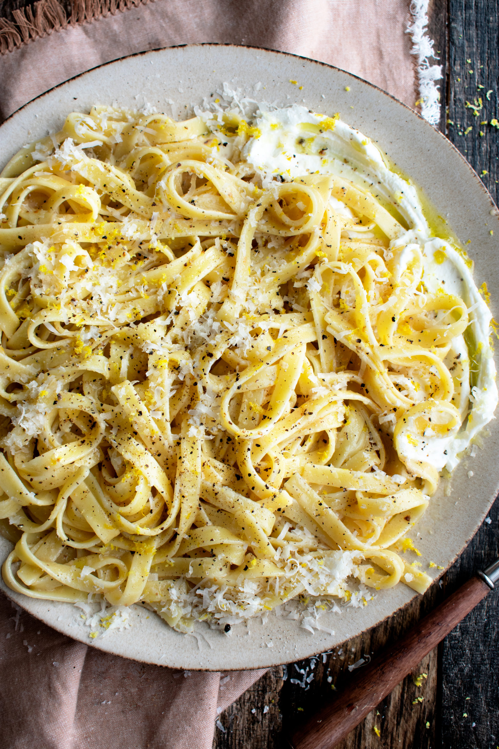 Lemon Ricotta Pasta - The Original Dish