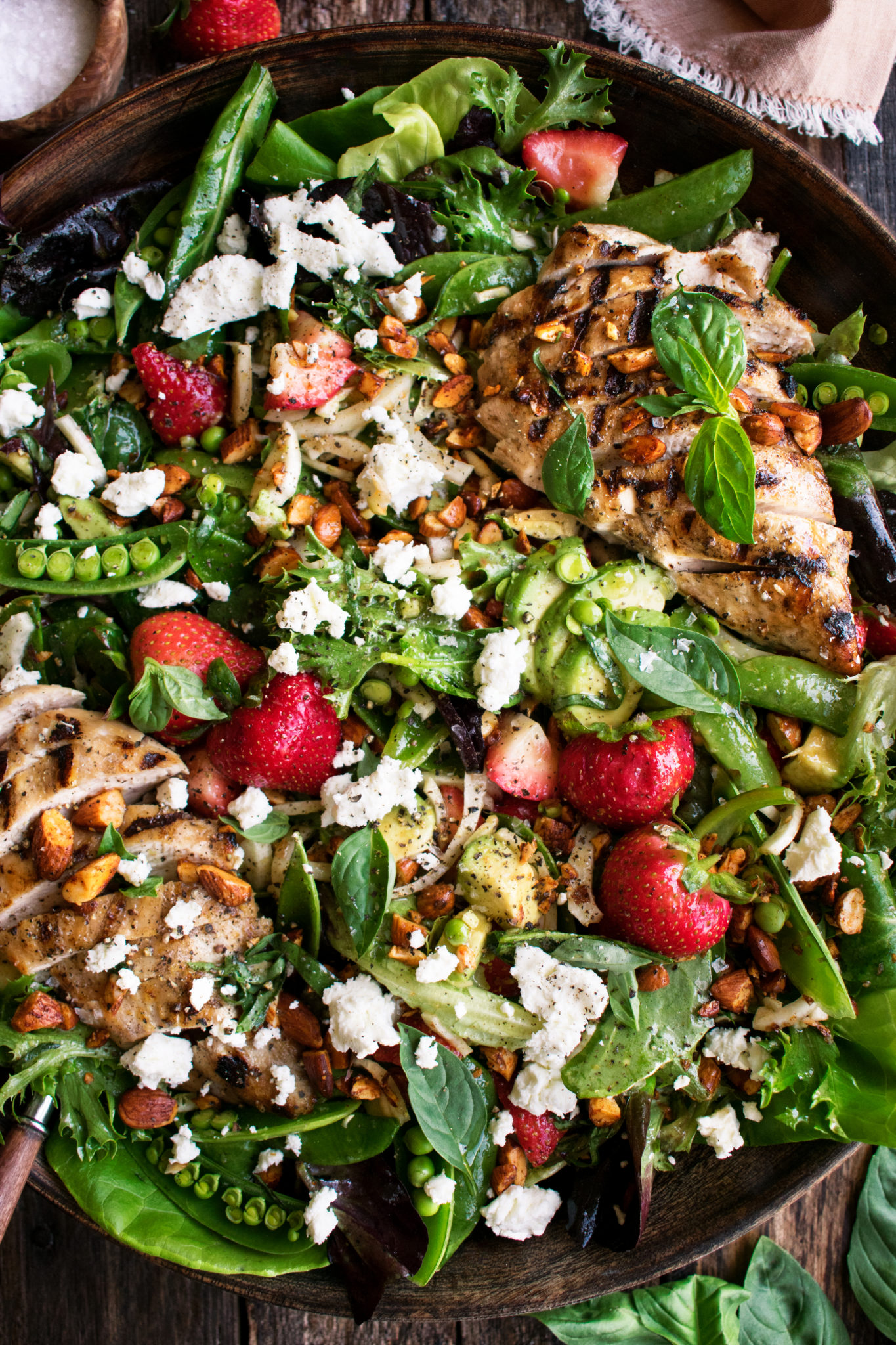 Strawberry & Avocado Grilled Chicken Salad - The Original Dish