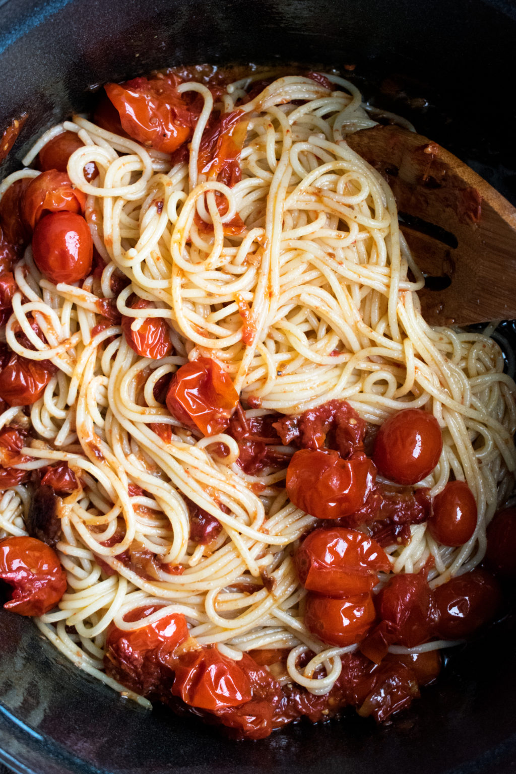 Tomato Confit Spaghetti - The Original Dish