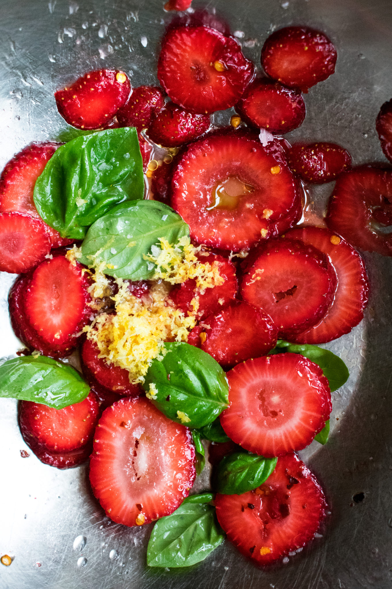 Burrata with Balsamic Strawberries & Basil - The Original Dish