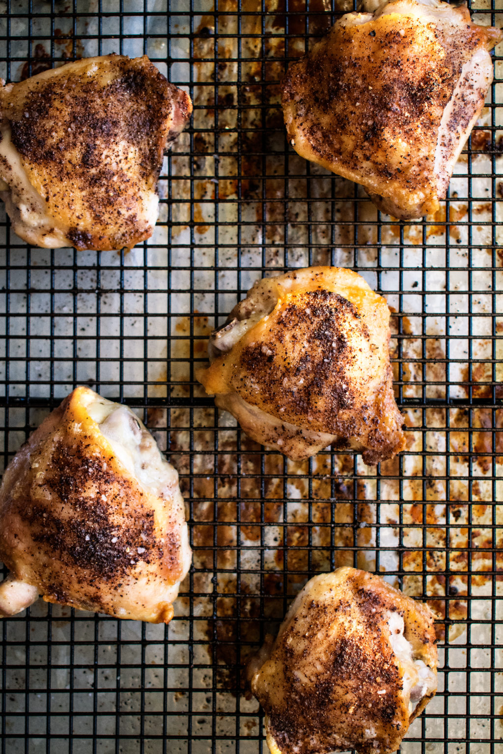 Spiced Chicken Thighs with Garlic Tahini Yogurt - The Original Dish