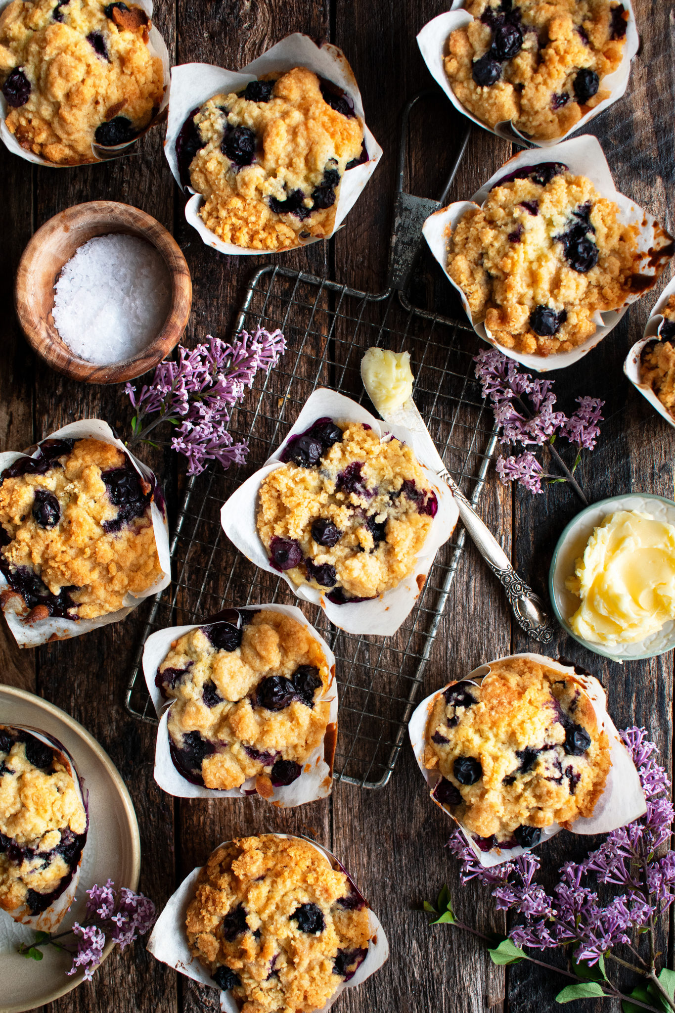 Blueberry Streusel Muffins The Original Dish