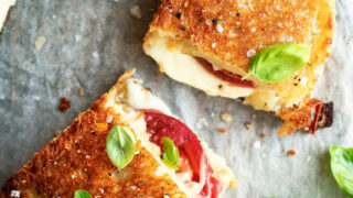 Caprese Grilled Cheese Sandwiches