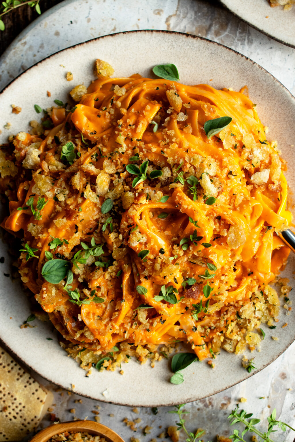 Creamy Tomato Pasta with Herb Breadcrumbs - The Original Dish