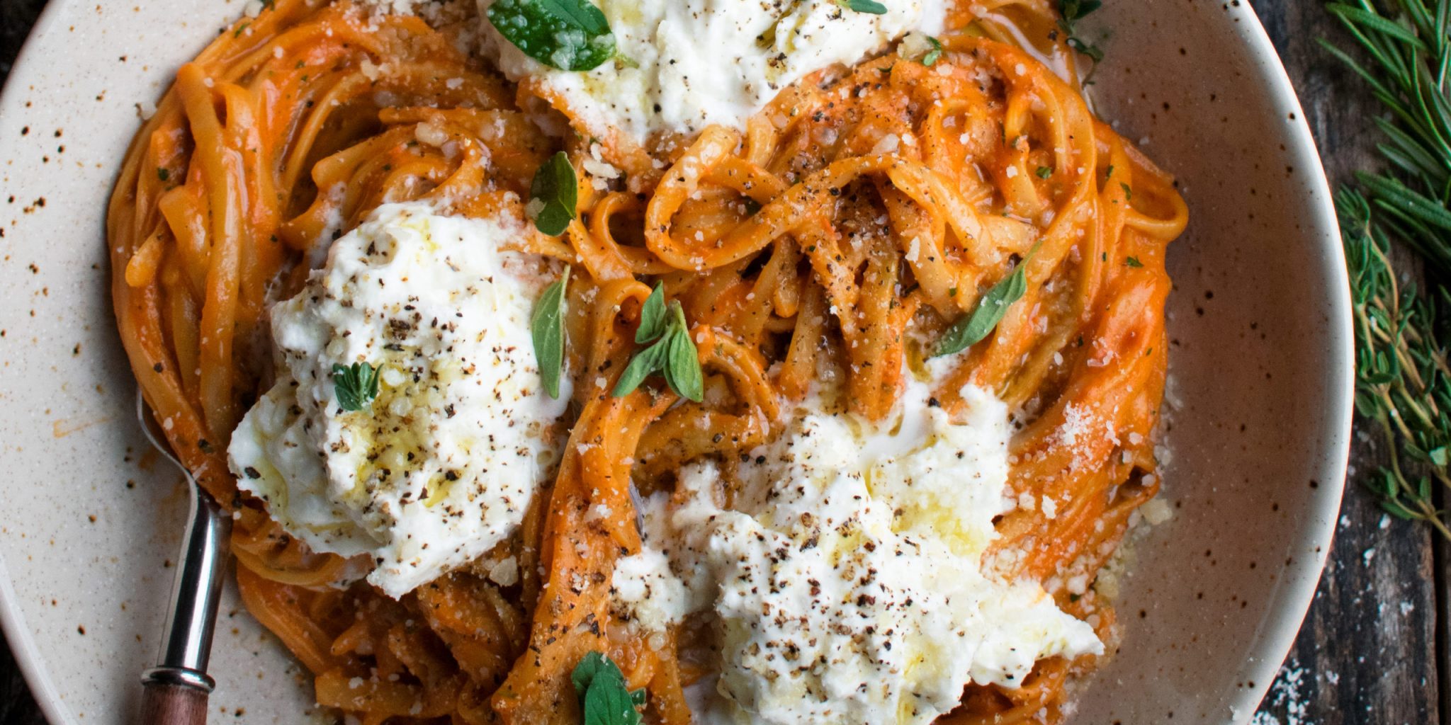 Creamy Red Pepper Pasta